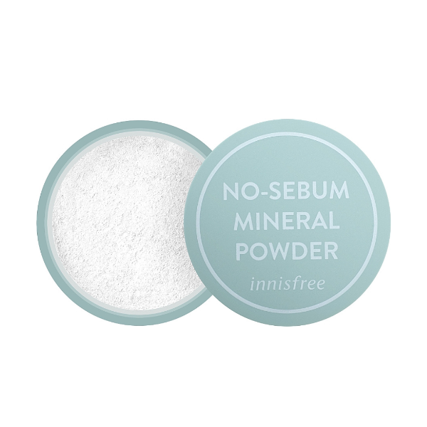 Бесцветная минеральная рассыпчатая пудра Innisfree No sebum Mineral Powder
