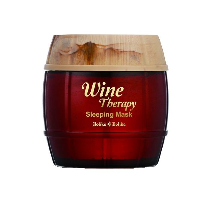 ночная винная маска holika holika wine therapy sleeping mask